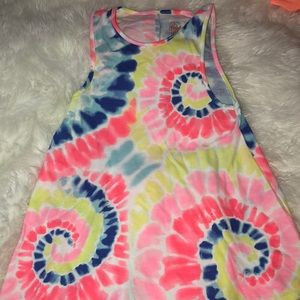 Tie-dye tank top